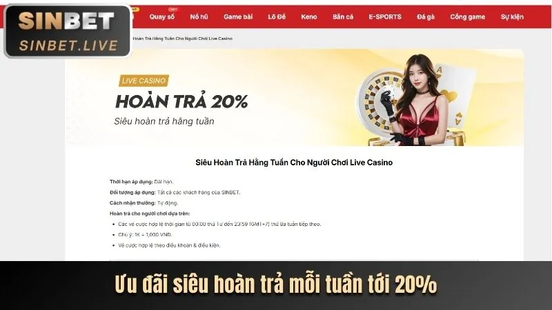 Khuyến mãi độc quyền So Do Casino